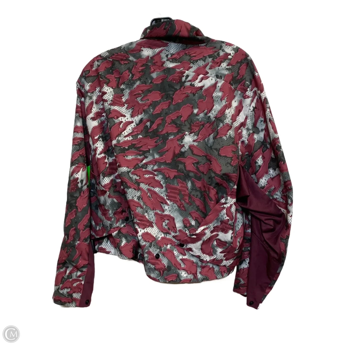 Athletic Jacket By Adidas In Pink, Size: M