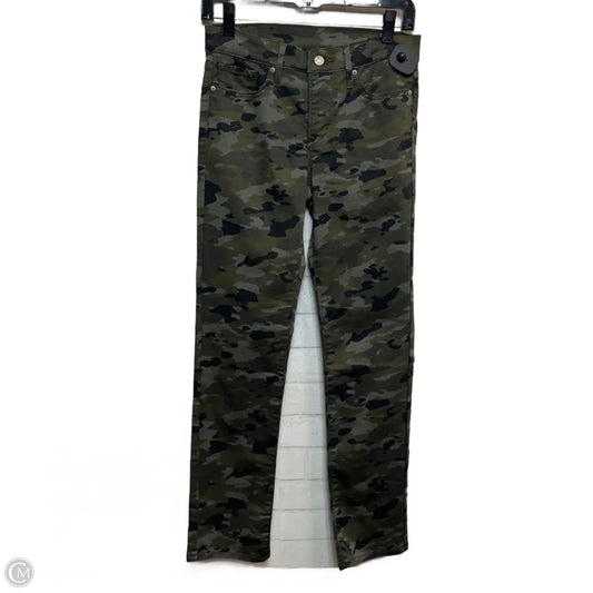 Jeans Straight By Levis In Camouflage Print, Size: 2