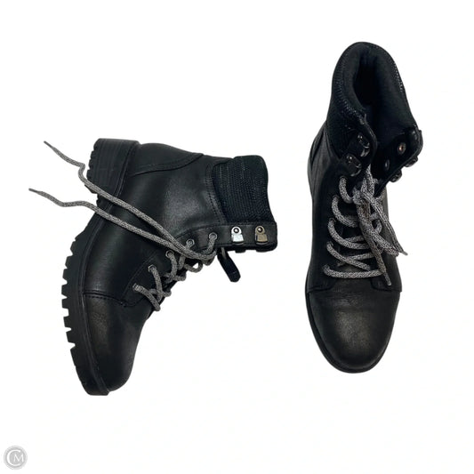 Boots Combat By Universal Thread In Black, Size: 7.5