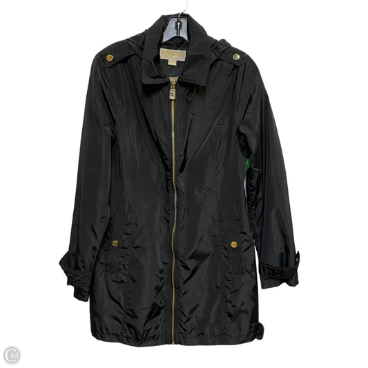 Jacket Windbreaker By Michael By Michael Kors In Black, Size: M