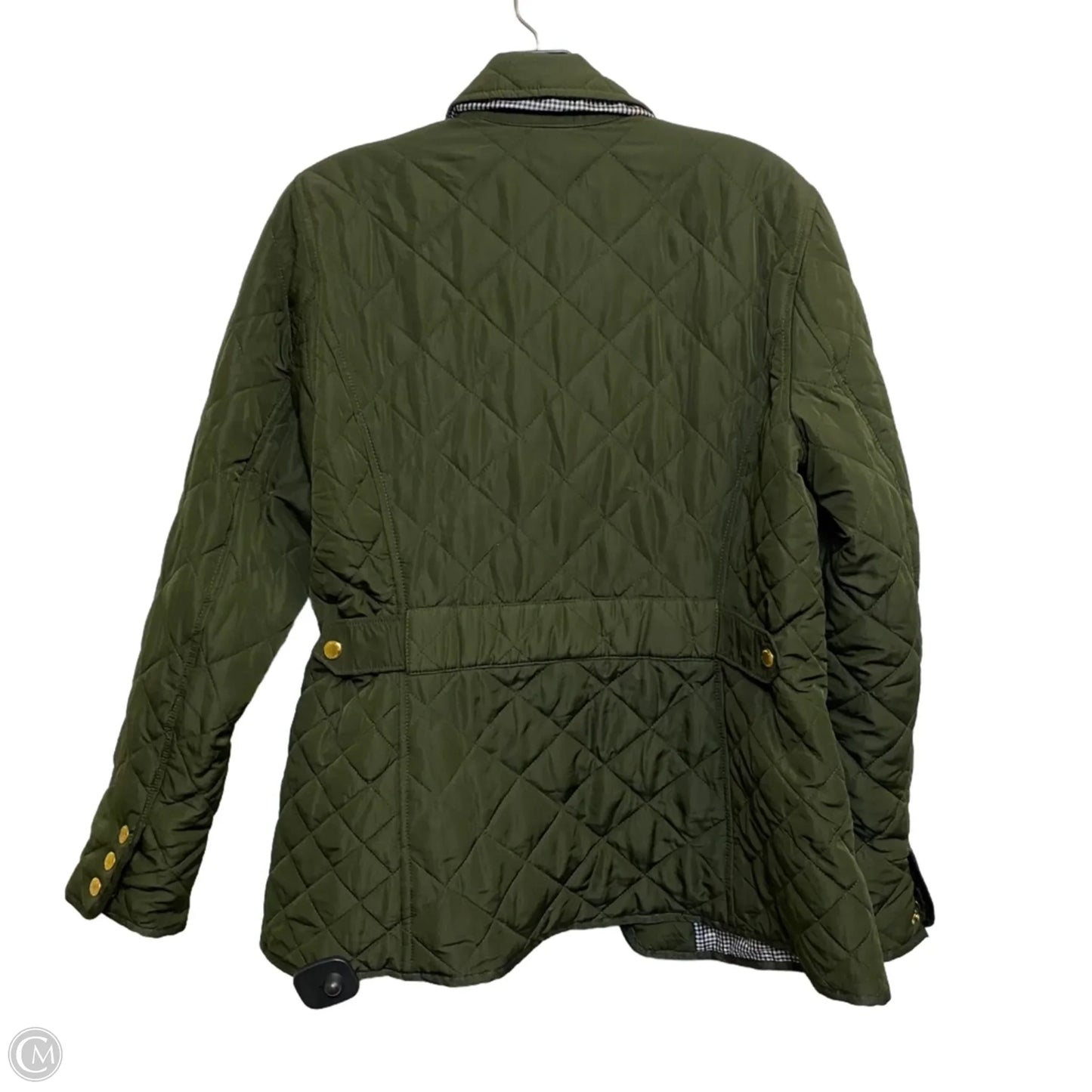 Jacket Puffer & Quilted By Crown And Ivy In Green, Size: S