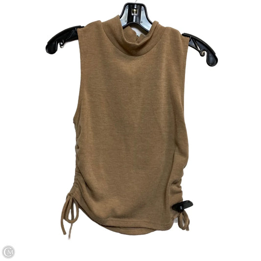 Top Sleeveless By She + Sky In Brown, Size: M