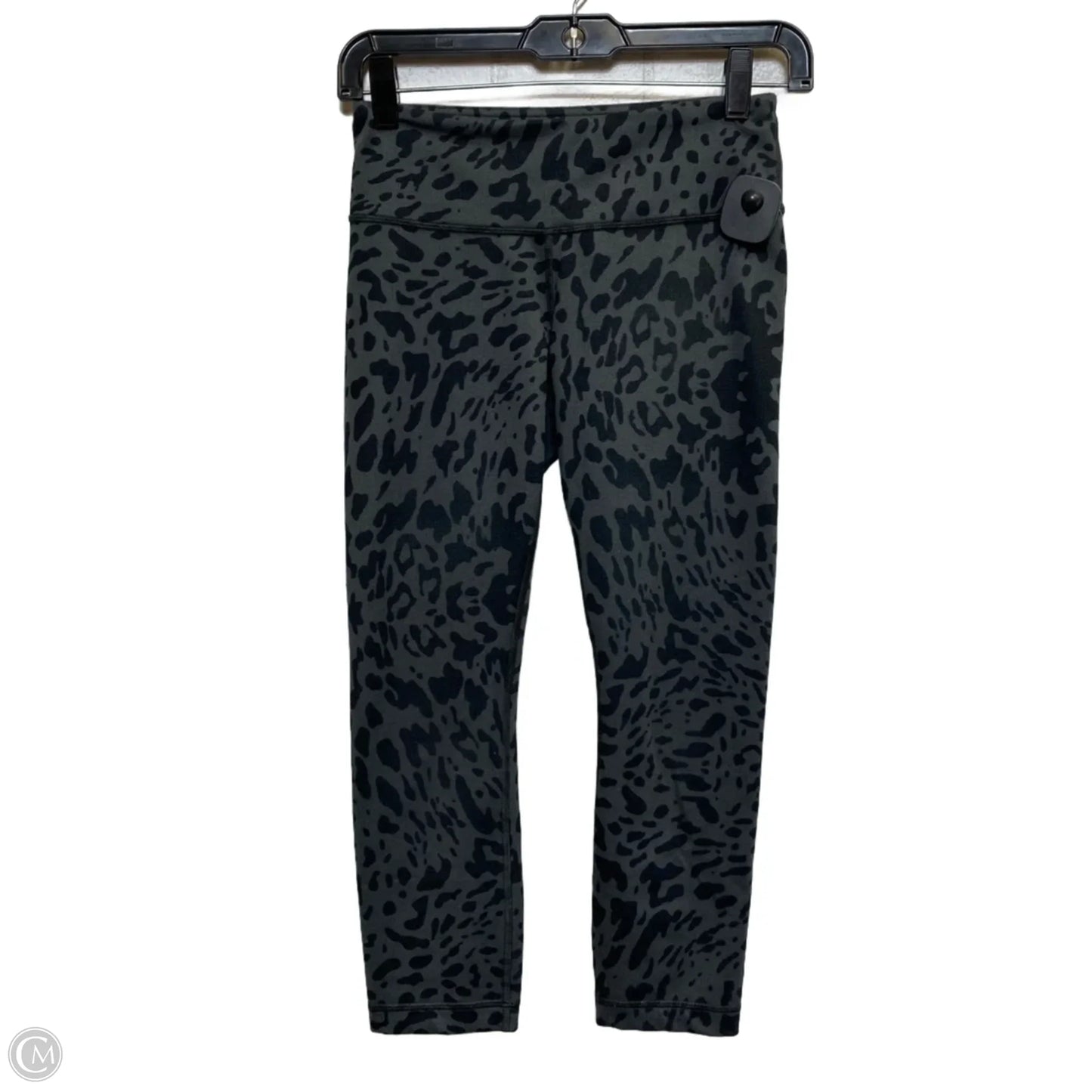 Athletic Leggings Capris By Lululemon In Grey, Size: S