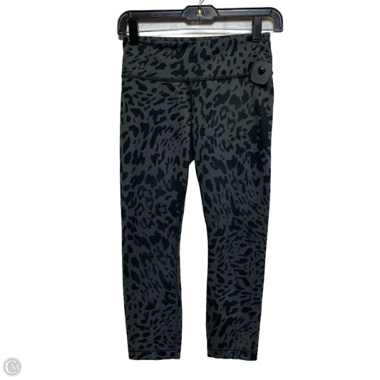 Athletic Leggings Capris By Lululemon In Grey, Size: S