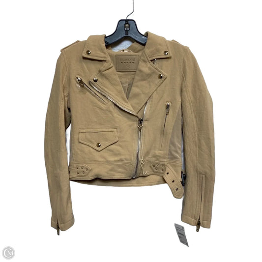 Jacket Moto By Blanknyc In Tan, Size: Xs