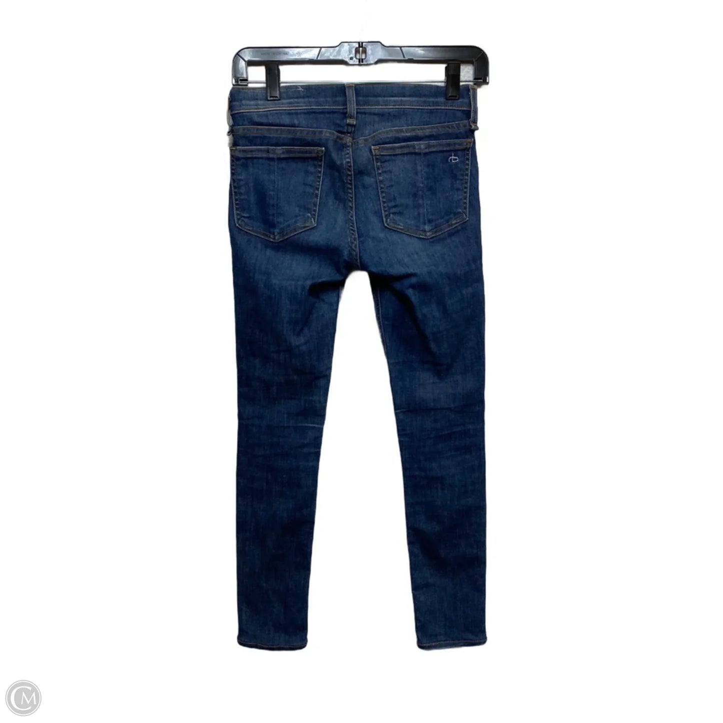 Jeans Designer By Rag And Bone In Blue Denim, Size: 0