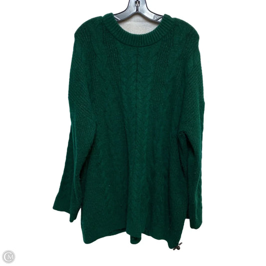 Sweater By Ava & Viv In Green, Size: 2x