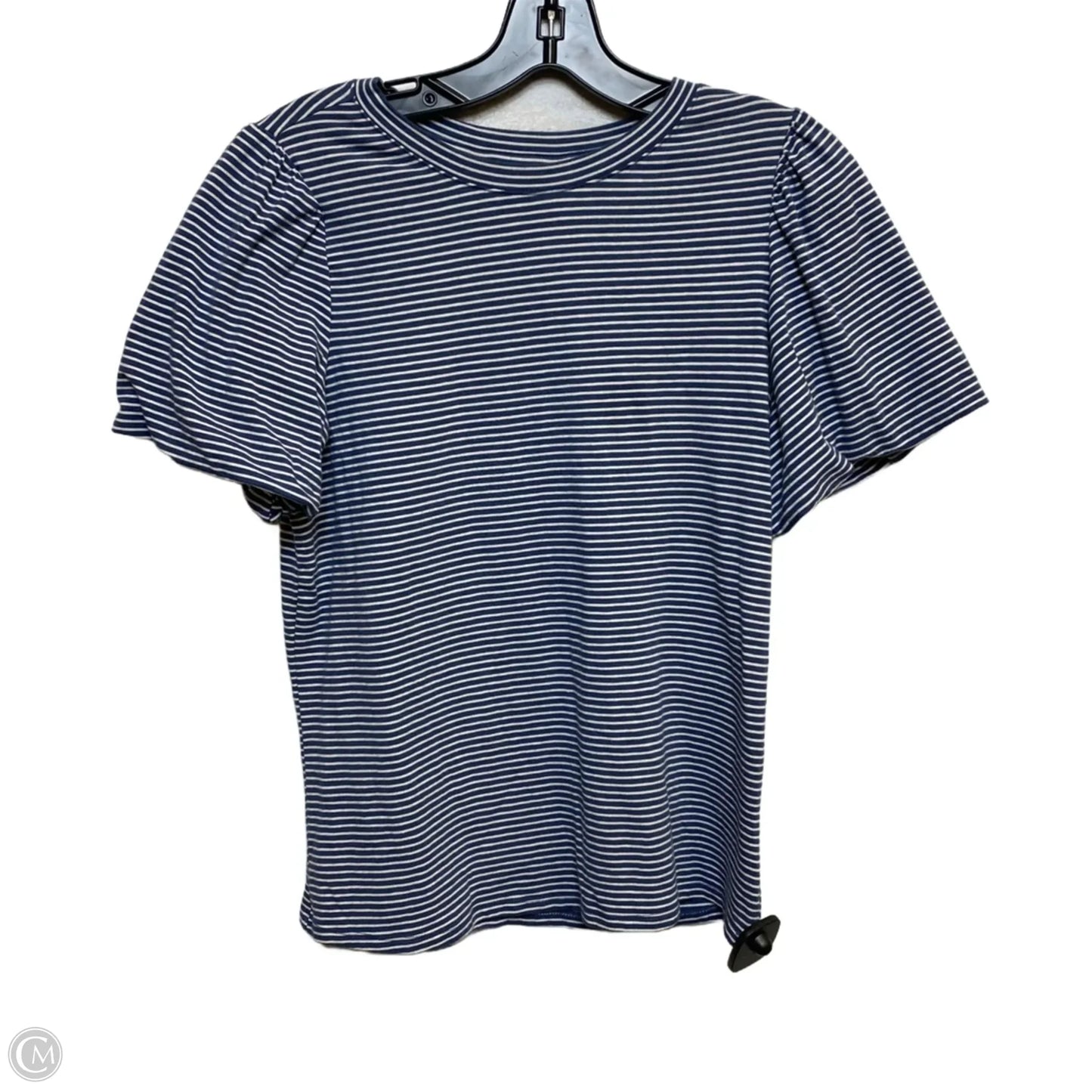 Top Short Sleeve By Lc Lauren Conrad In Blue, Size: S