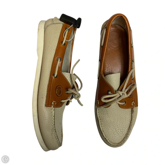 Shoes Designer By Dooney And Bourke In Brown & Tan, Size: 11