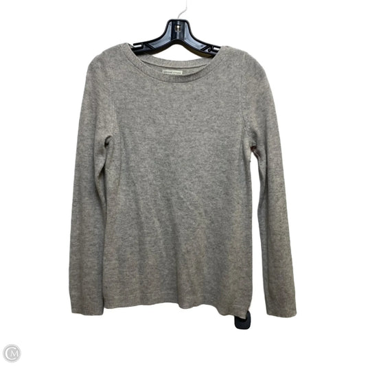 Sweater Cashmere By Adrienne Vittadini In Grey, Size: S