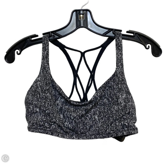 Athletic Bra Designer By Lululemon In Black, Size: M