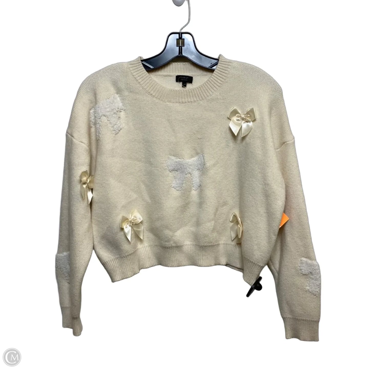 Sweater By Debut In Cream, Size: S