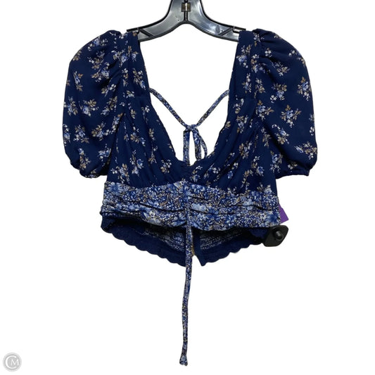 Top Short Sleeve By Altard State In Blue, Size: M