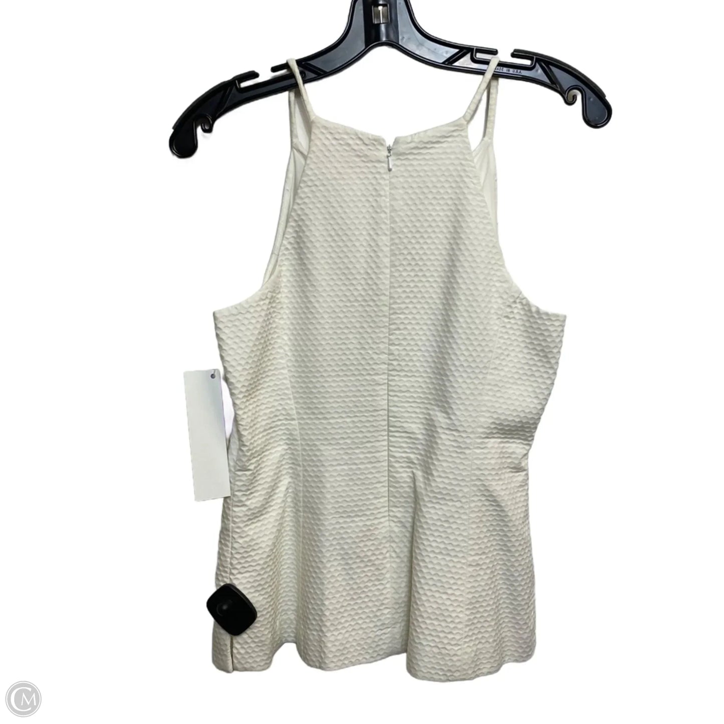 Top Sleeveless Designer By Lilly Pulitzer In White, Size: S