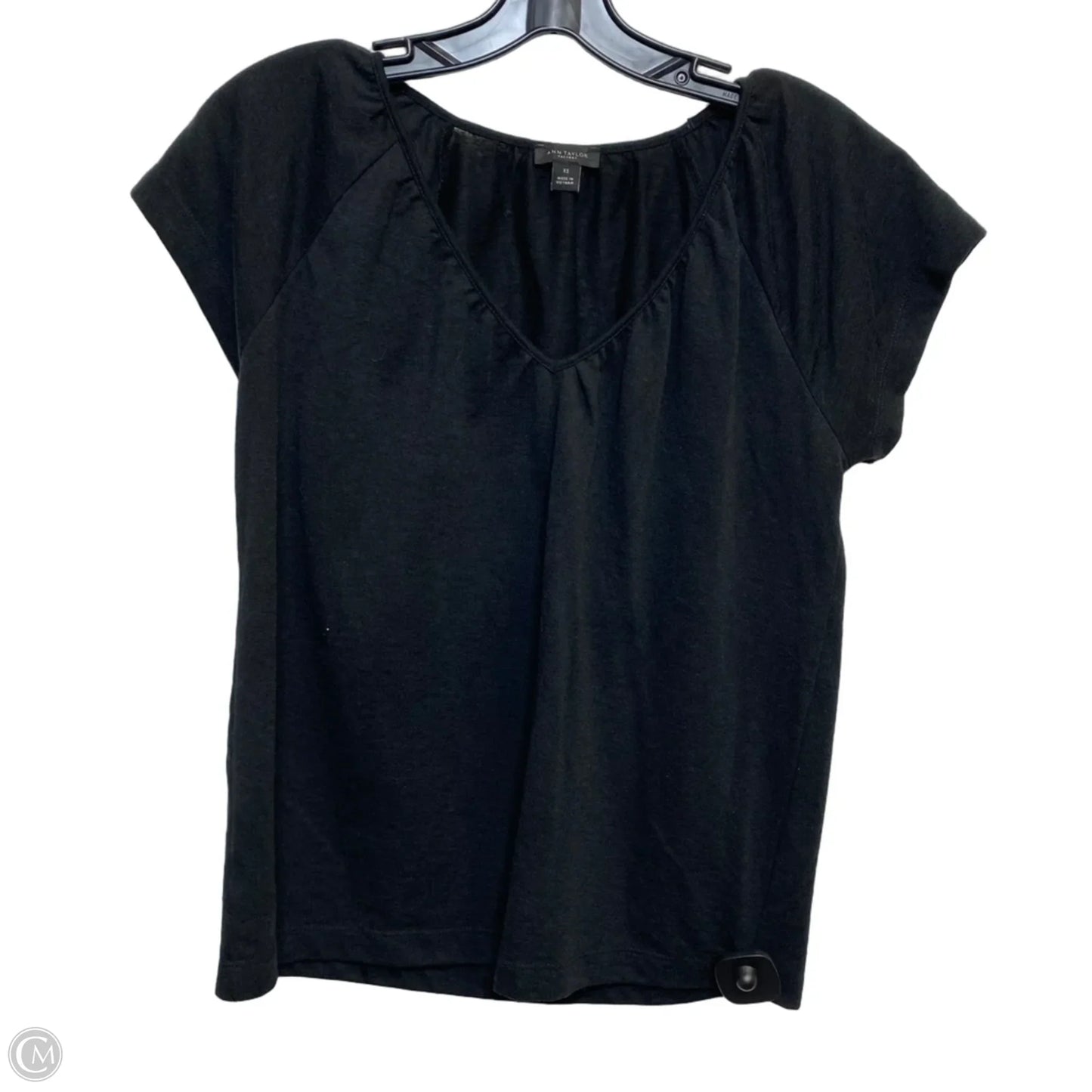 Top Sleeveless By Ann Taylor In Black, Size: Xs