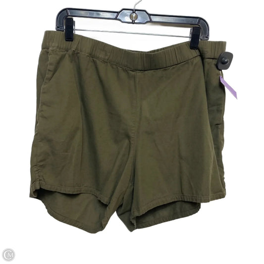 Shorts By Madewell In Green, Size: Xl