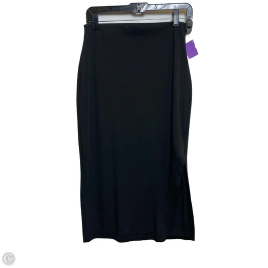Skirt Midi By Express In Black, Size: S