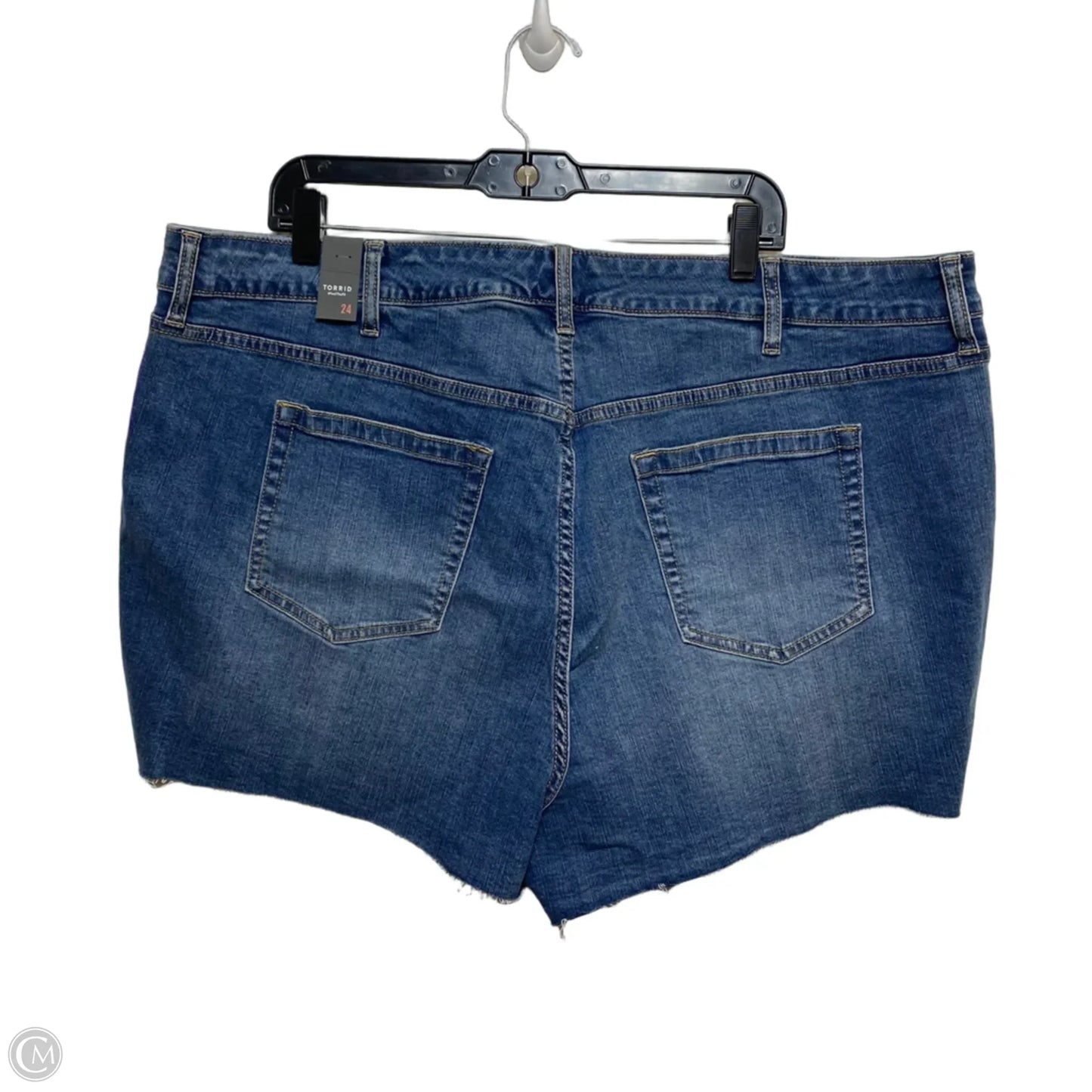Shorts By Torrid In Blue Denim, Size: 24
