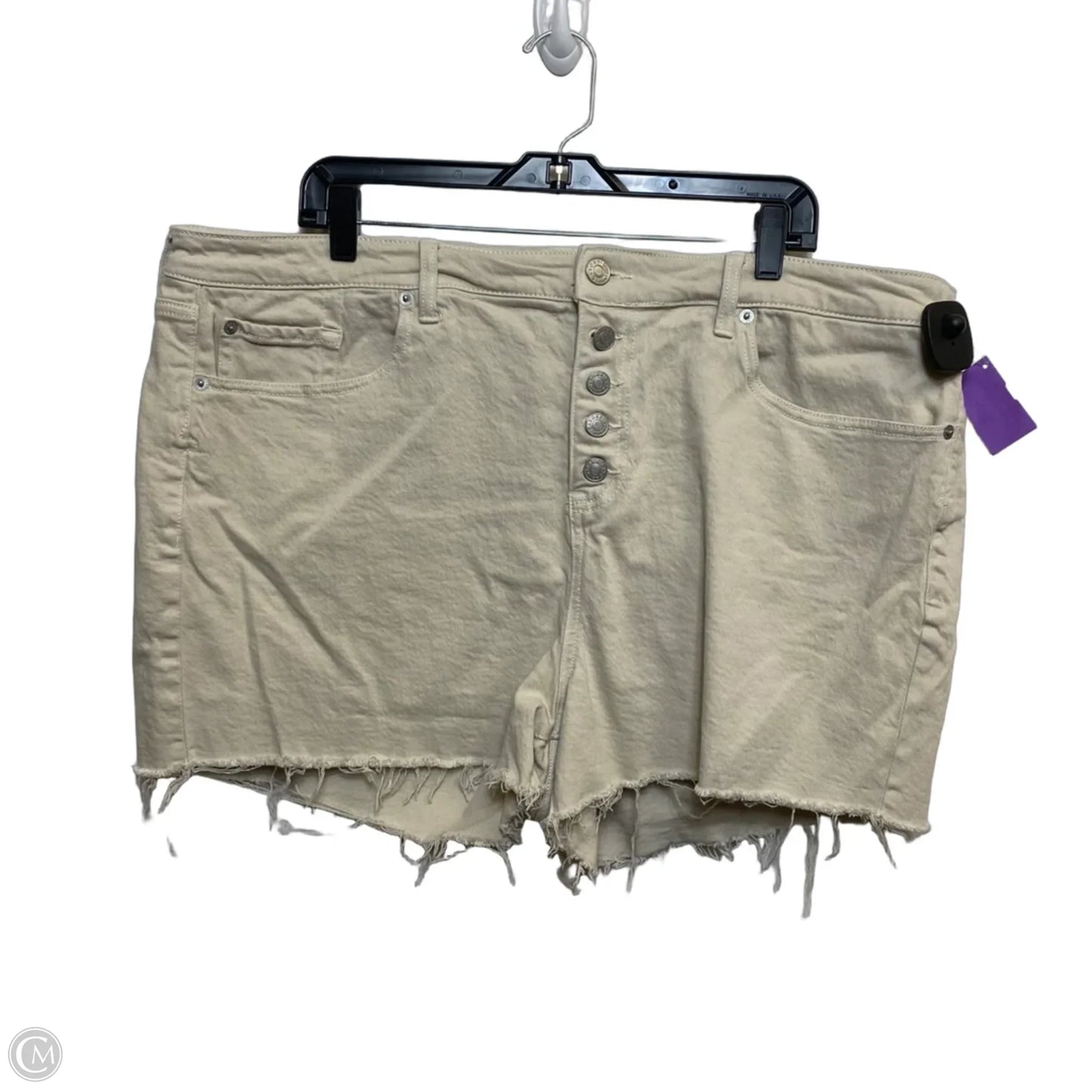 Shorts By Torrid In Tan Denim, Size: 22