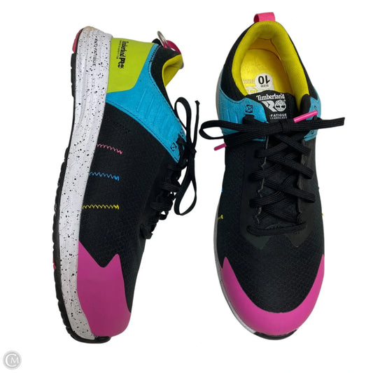 Shoes Sneakers By Timberland In Black & Blue, Size: 10