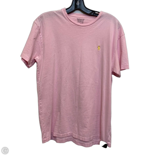 Top Short Sleeve Basic By Polo Ralph Lauren In Pink, Size: S