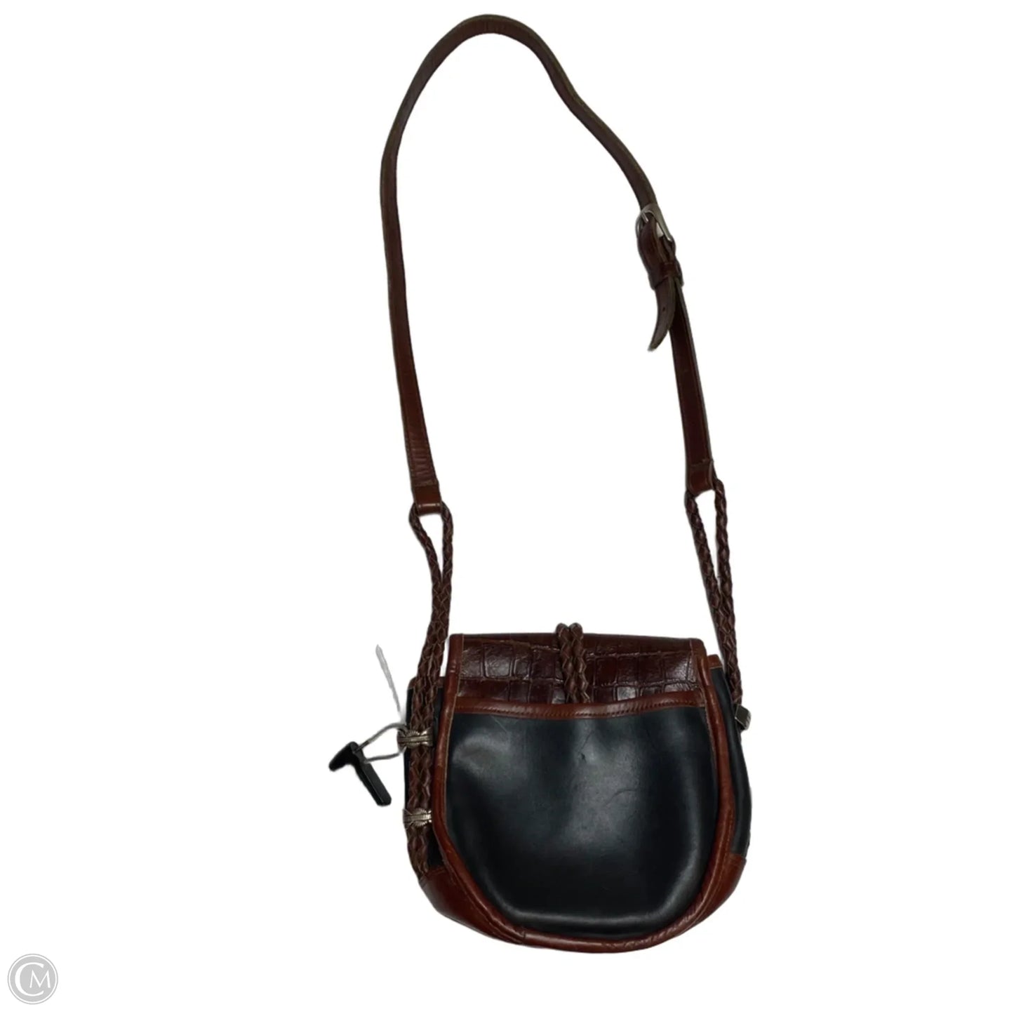 Crossbody Leather By Clothes Mentor, Size: Small