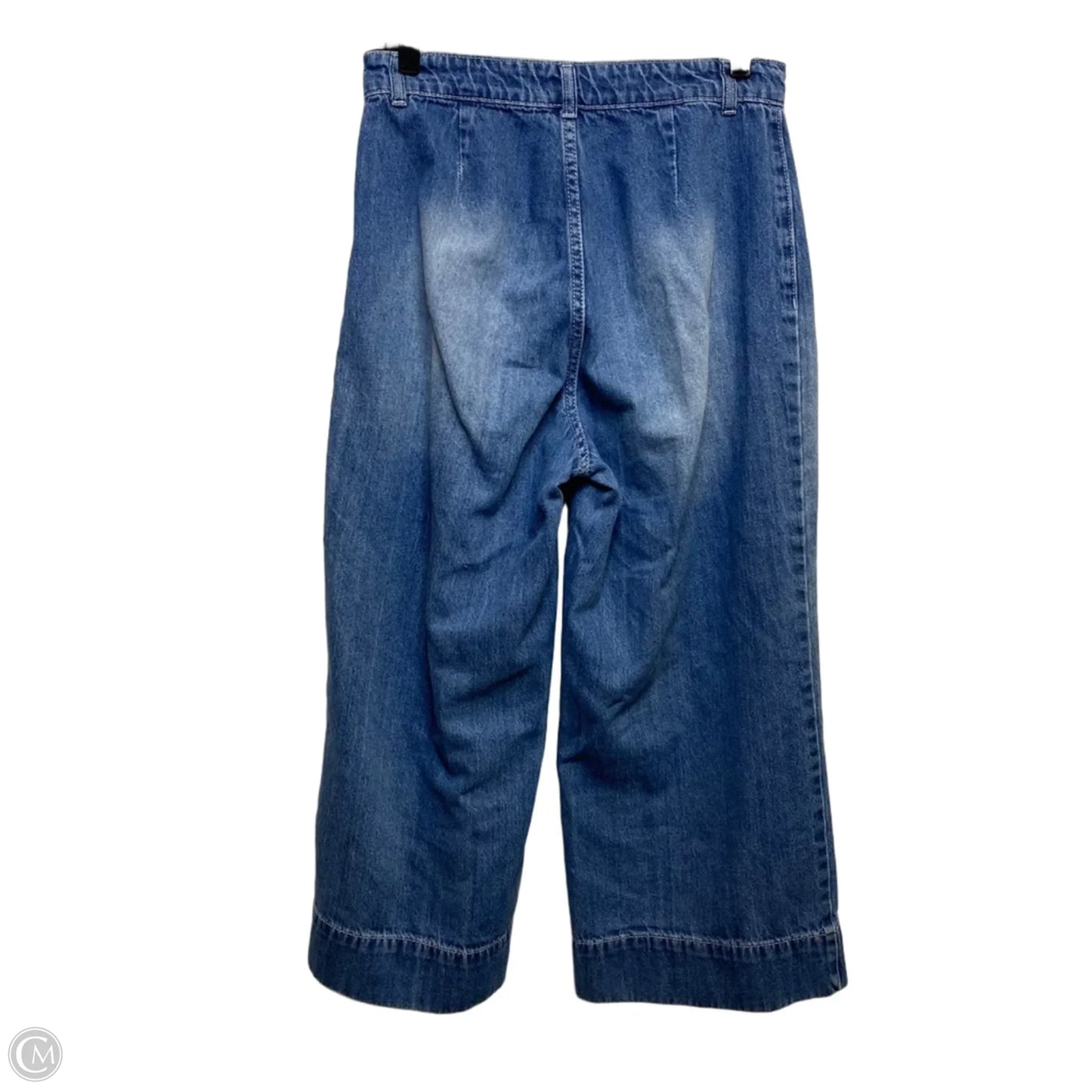 Jeans Wide Leg By Easel In Blue Denim, Size: M