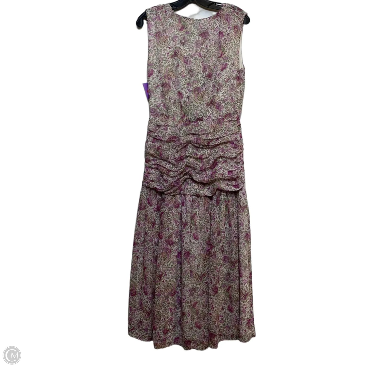 Dress Casual Maxi By Ann Taylor In Purple, Size: S