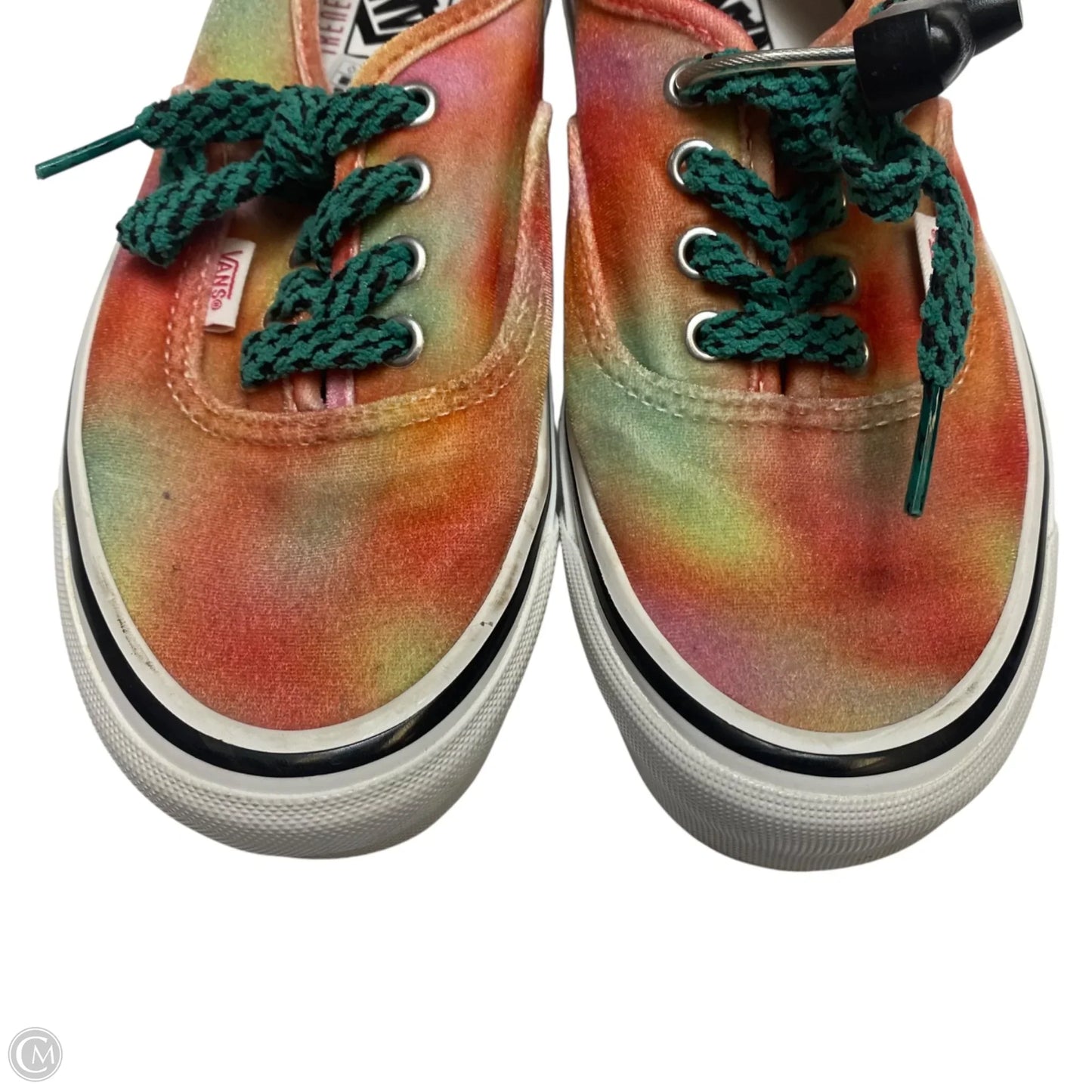Shoes Sneakers By Vans In Orange, Size: 7.5