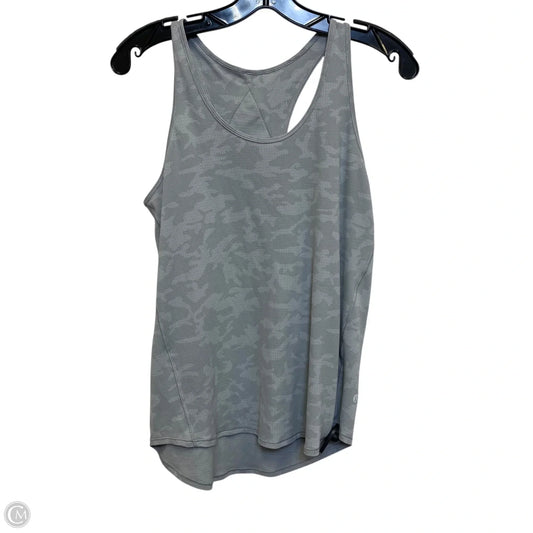 Athletic Tank Top By Lululemon In Grey, Size: S