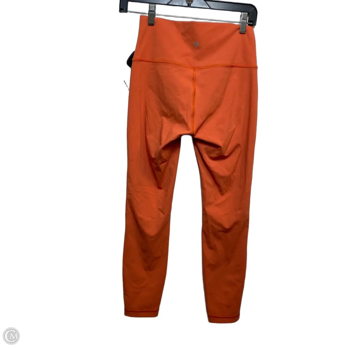 Athletic Leggings By Lululemon In Orange, Size: S
