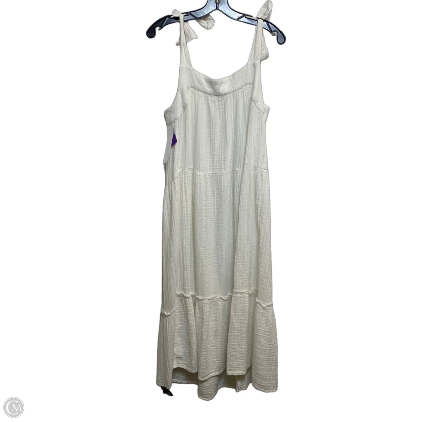 Dress Casual Midi By Wonderly In Cream, Size: Mp
