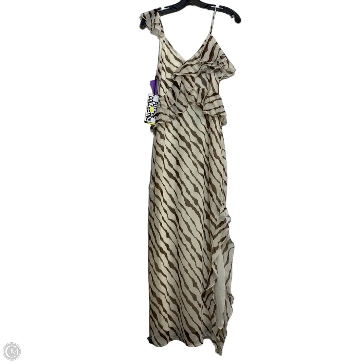 Dress Party Long By Future Collective In Animal Print, Size: Xs