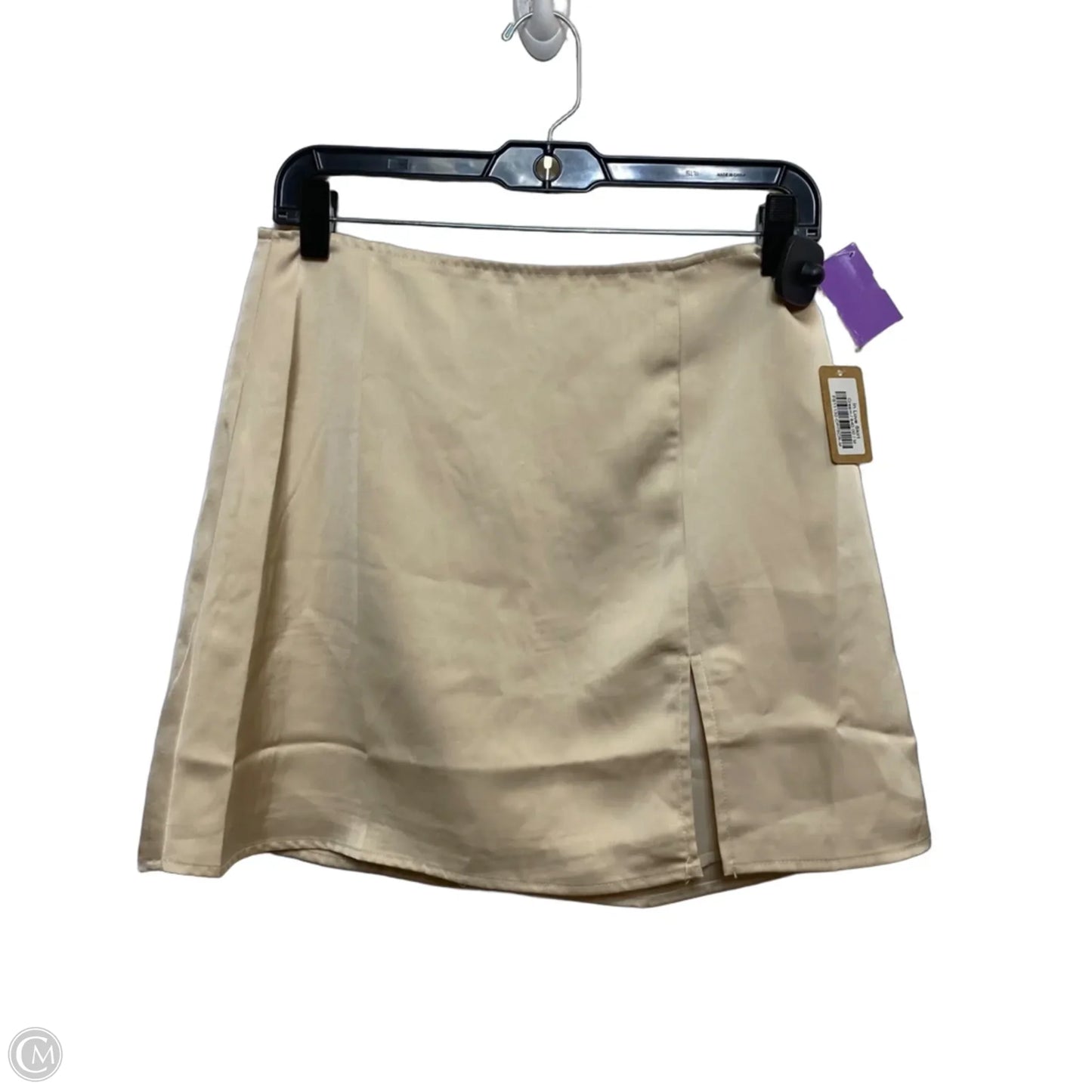 Skirt Mini & Short By Vestique In Tan, Size: M