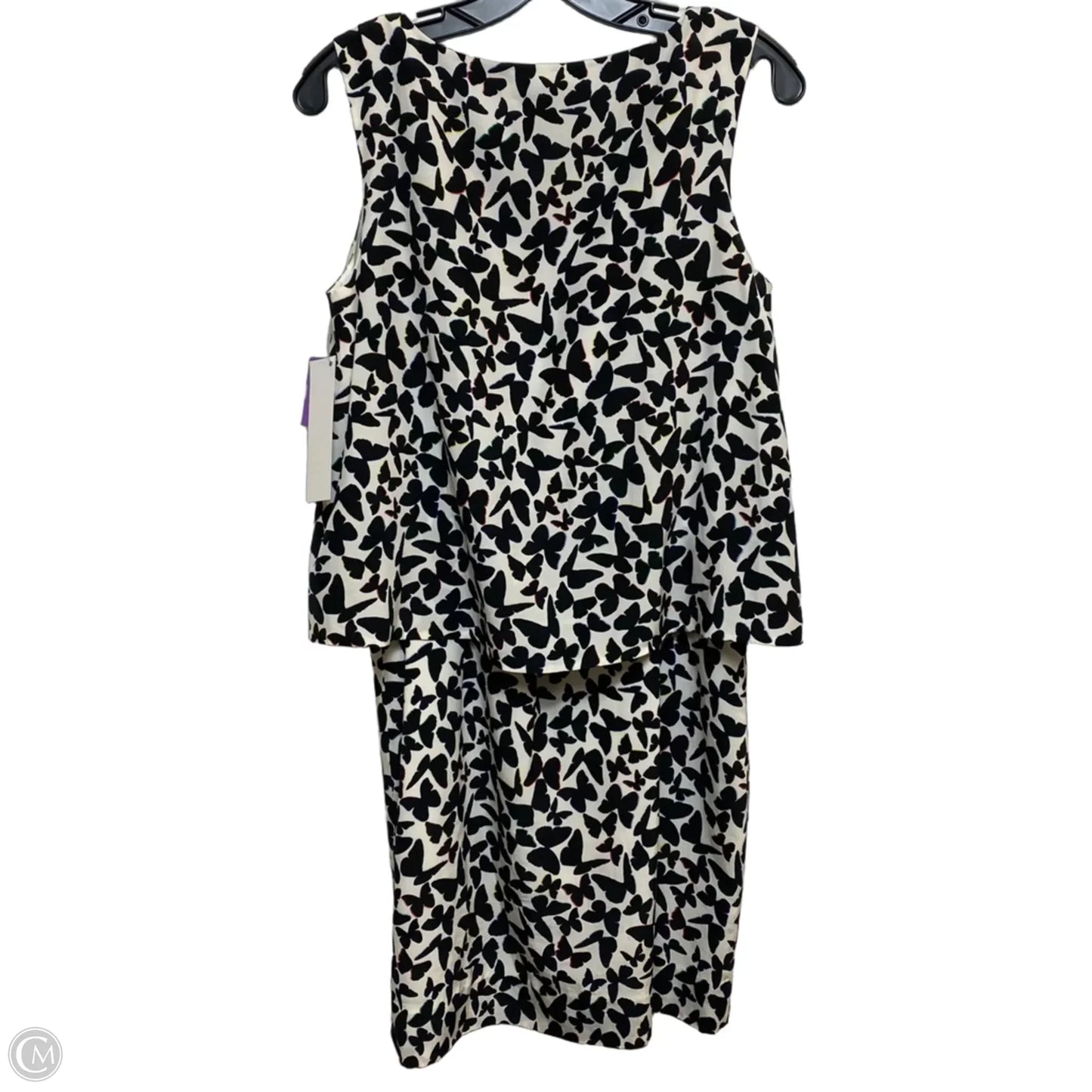 Dress Designer By Kate Spade In Black & White, Size: S