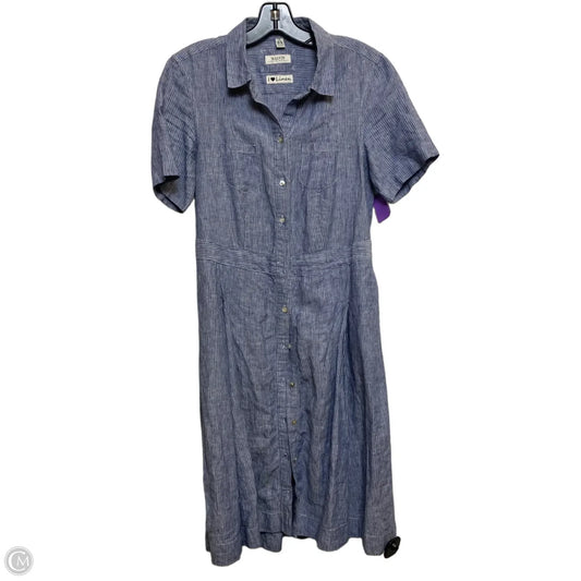 Dress Casual Midi By MALVIN In Blue, Size: S