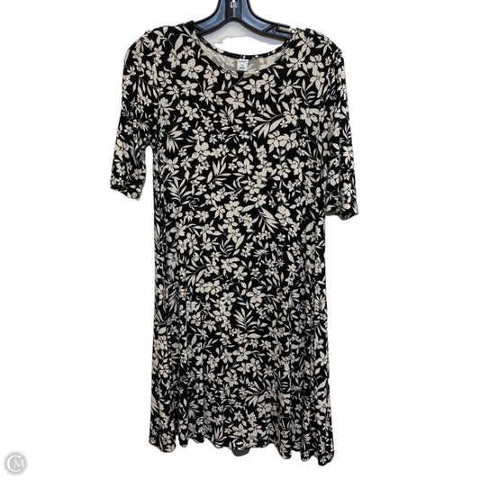 Dress Casual Short By Old Navy In Black & Cream, Size: Xs