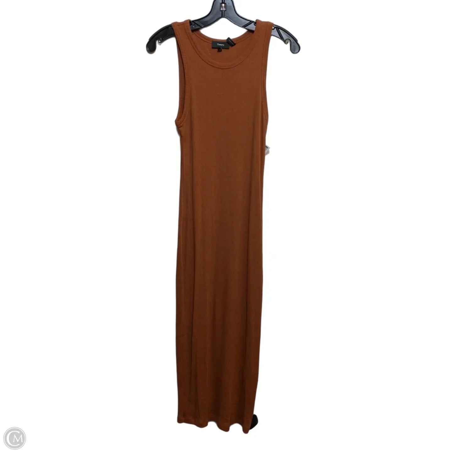 Dress Casual Midi By Theory In Brown, Size: M