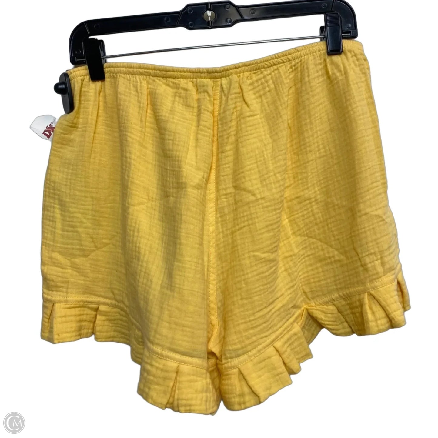 Shorts By Indigo Rein In Yellow, Size: L