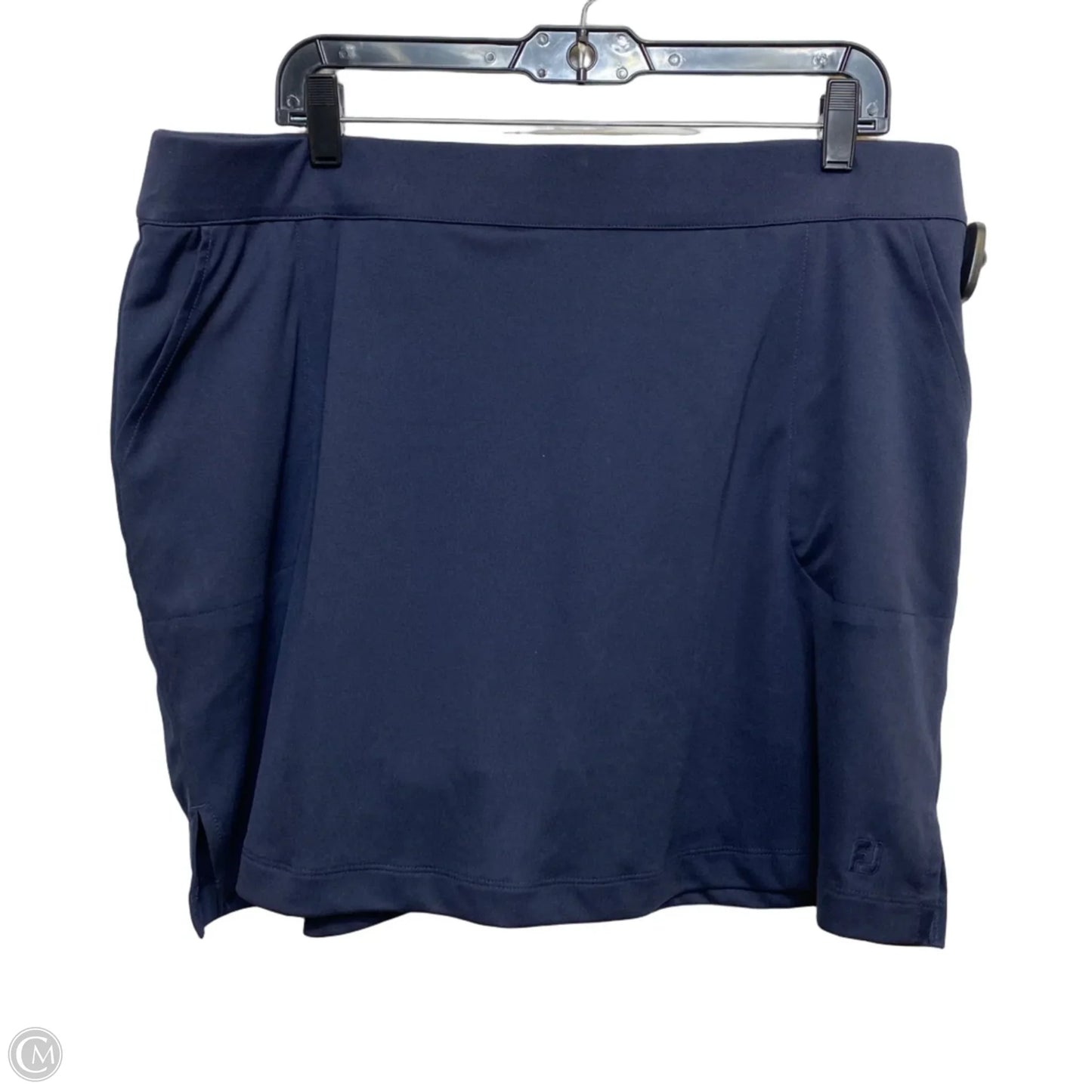 Athletic Skort By Footjoy In Navy, Size: Xl