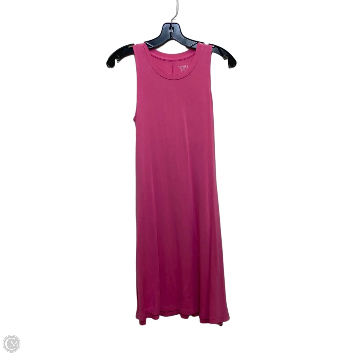 Dress Casual Short By Time And Tru In Pink, Size: Xs