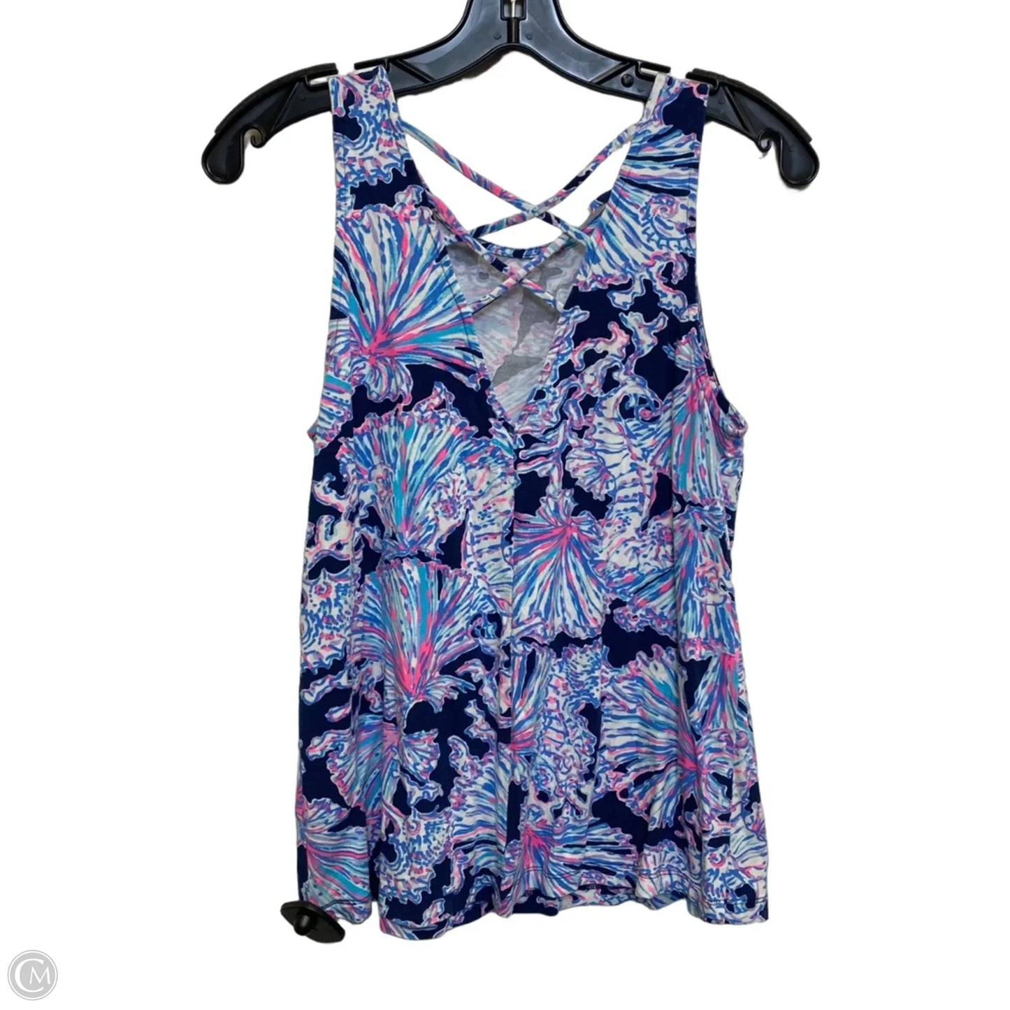 Top Sleeveless Designer By Lilly Pulitzer In Blue, Size: S