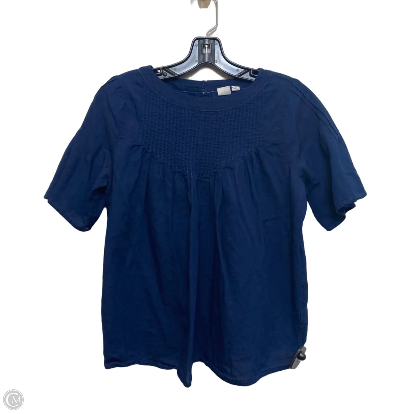 Top Short Sleeve By Gap In Blue, Size: Xxs