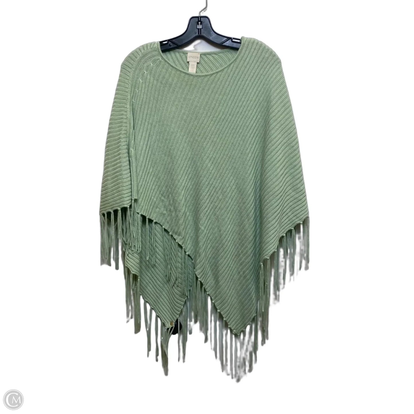 Shawl By Chicos In Green, Size: Osfm