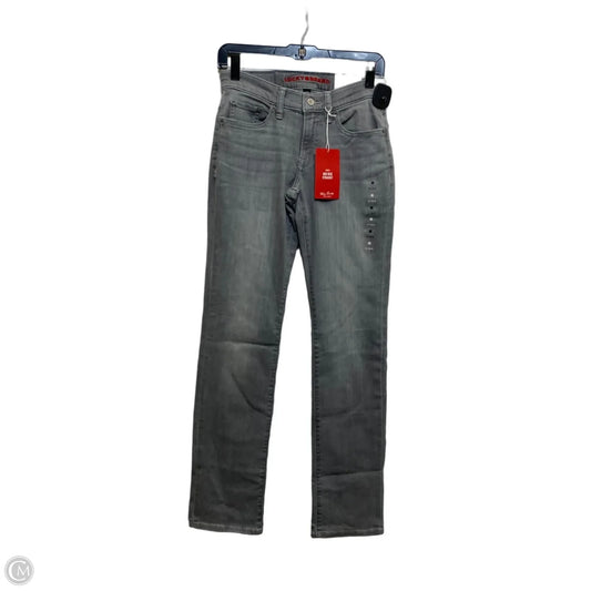 Jeans Straight By Lucky Brand In Grey Denim, Size: 2