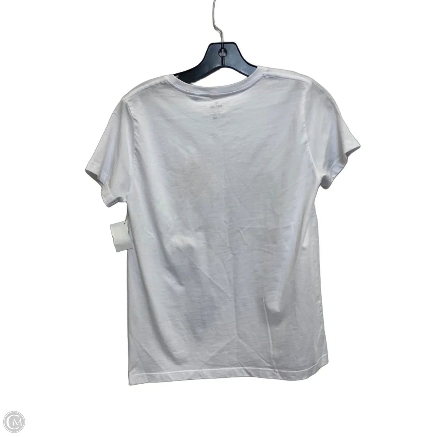 Top Short Sleeve By Rip Curl In White, Size: Xs