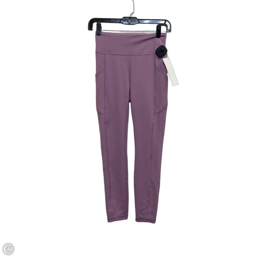 Athletic Leggings Designer By Lululemon In Purple, Size: S
