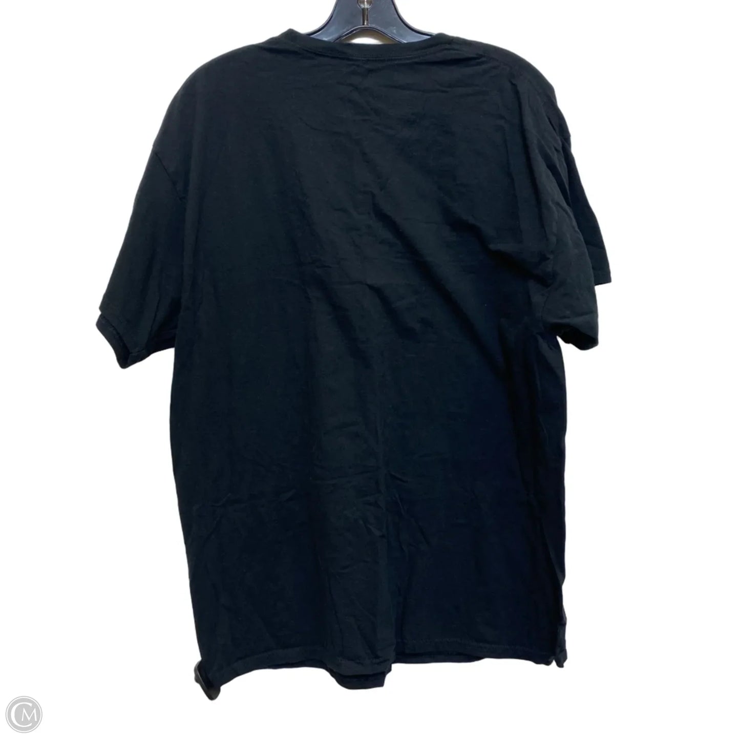 Top Short Sleeve Basic By Scream In Black, Size: Xl