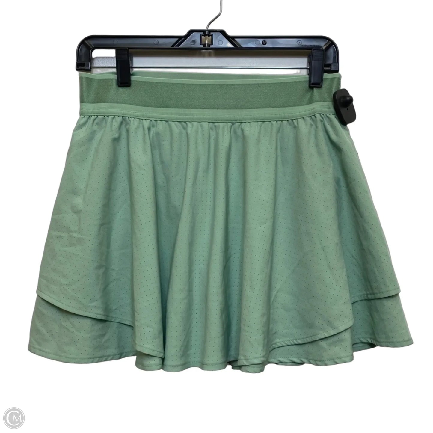 Athletic Skort By 90 Degrees By Reflex In Green, Size: L