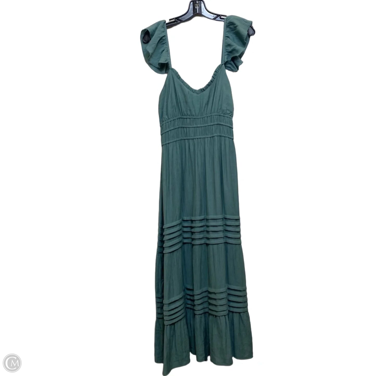 Dress Casual Maxi By Max + Ash In Green, Size: L